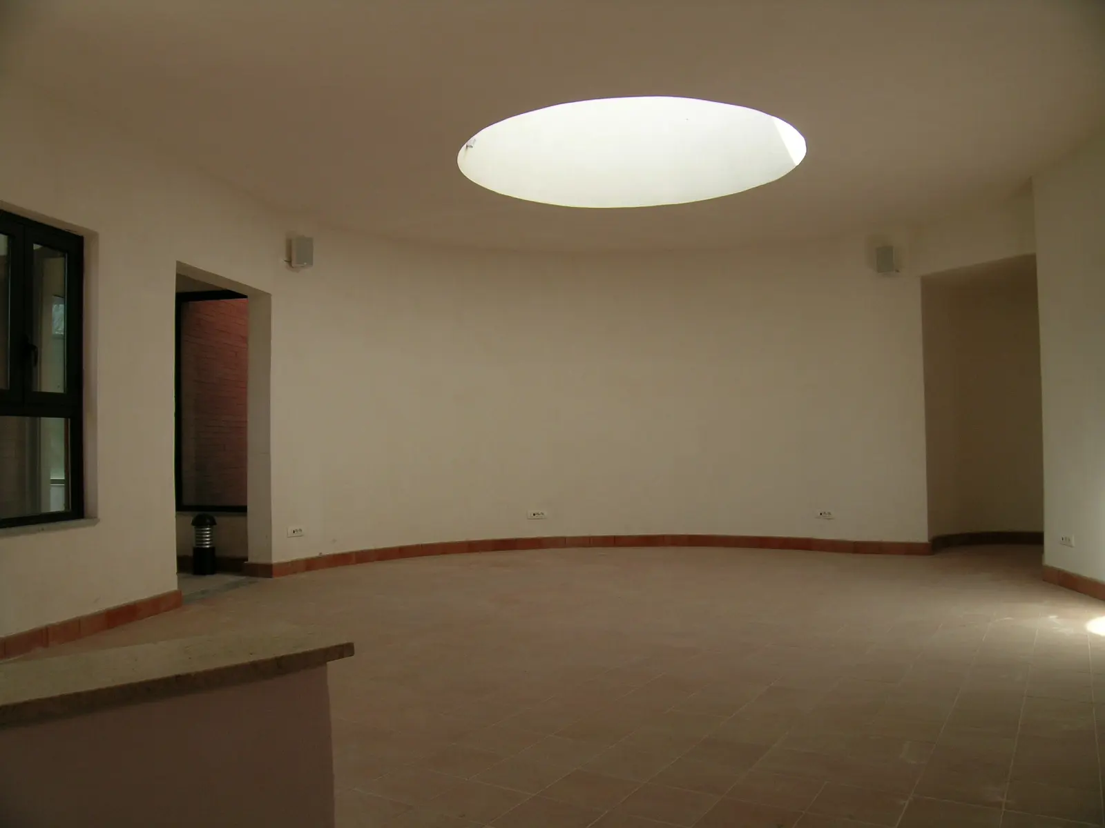 Spazio interno del Museo di Sciara